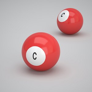 3D model C Snooker Ball