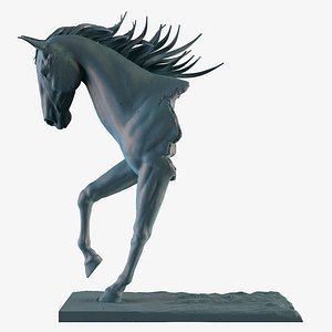 horse statue model