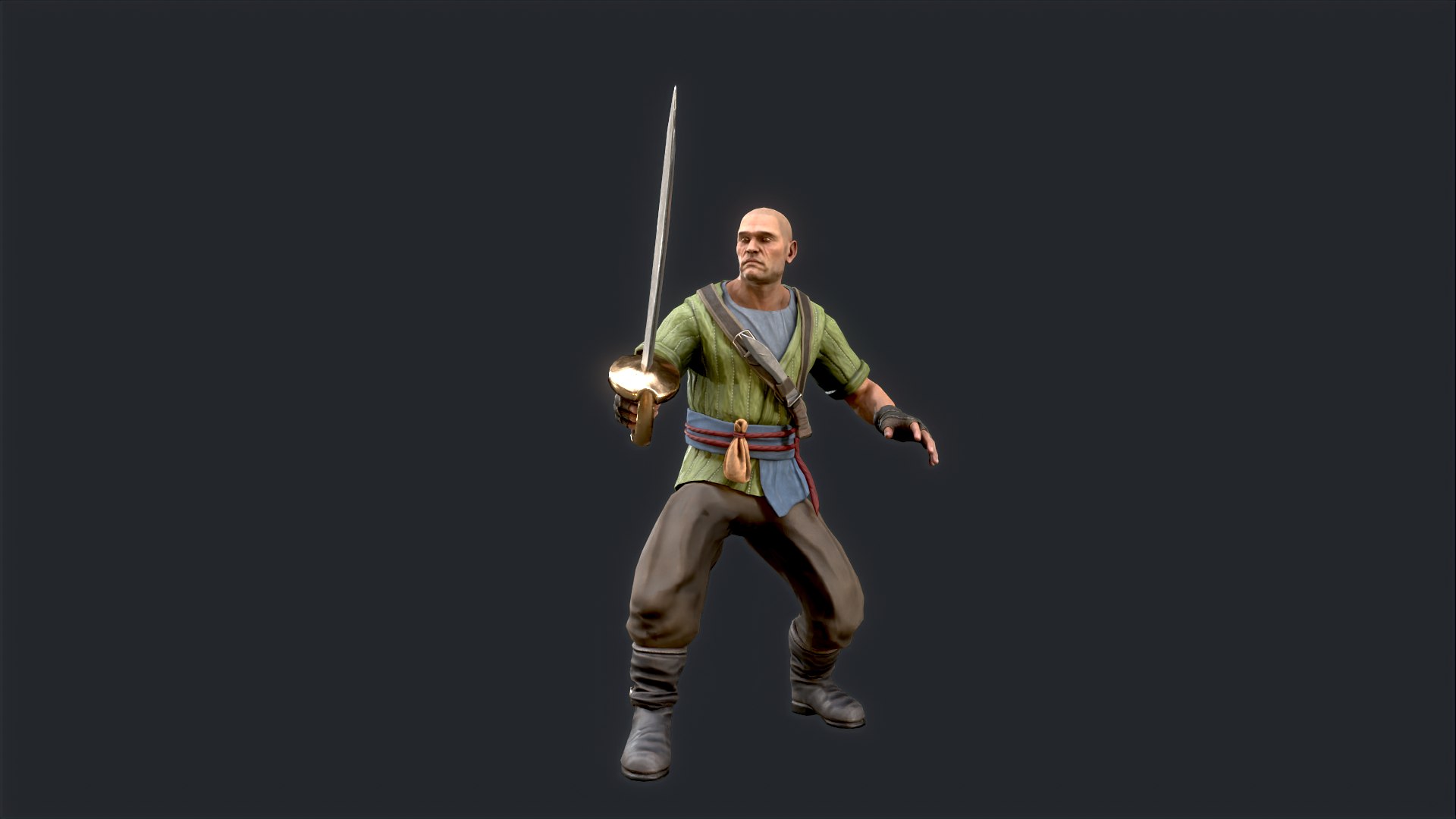 Pirate 4 3D Model - TurboSquid 2152386