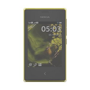 Nokia Asha 502 Dual Sim Yellow