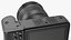 mirrorless digital camera 24 3D model