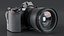 mirrorless digital camera 24 3D model
