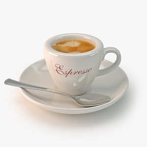 espresso cup 3d model