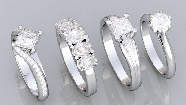 3d model cut diamond