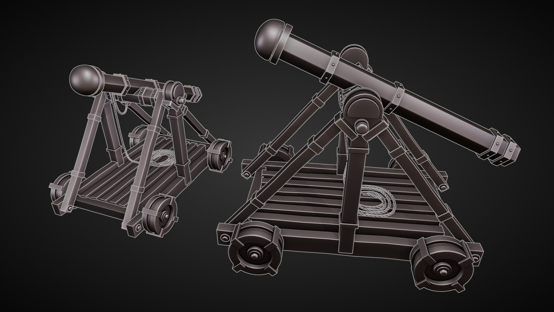 Medieval Trebuchet 3D model https://p.turbosquid.com/ts-thumb/7S/4jRKNZ/Pv/catapult1/png/1771583243/1920x1080/fit_q87/bd88404b05729a1c8f557832662e87cca8a4ef63/catapult1.jpg
