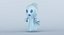 ghost cartoon 3D model