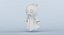 ghost cartoon 3D model