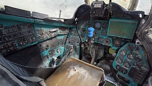 3D mi-24v pilot cockpit scan model