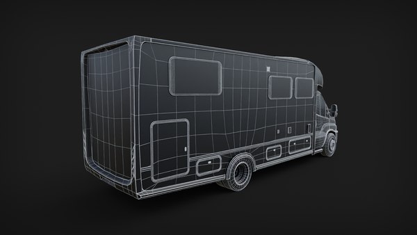 modelo 3d IVECO Daily Autocaravana RV - TurboSquid 2229620