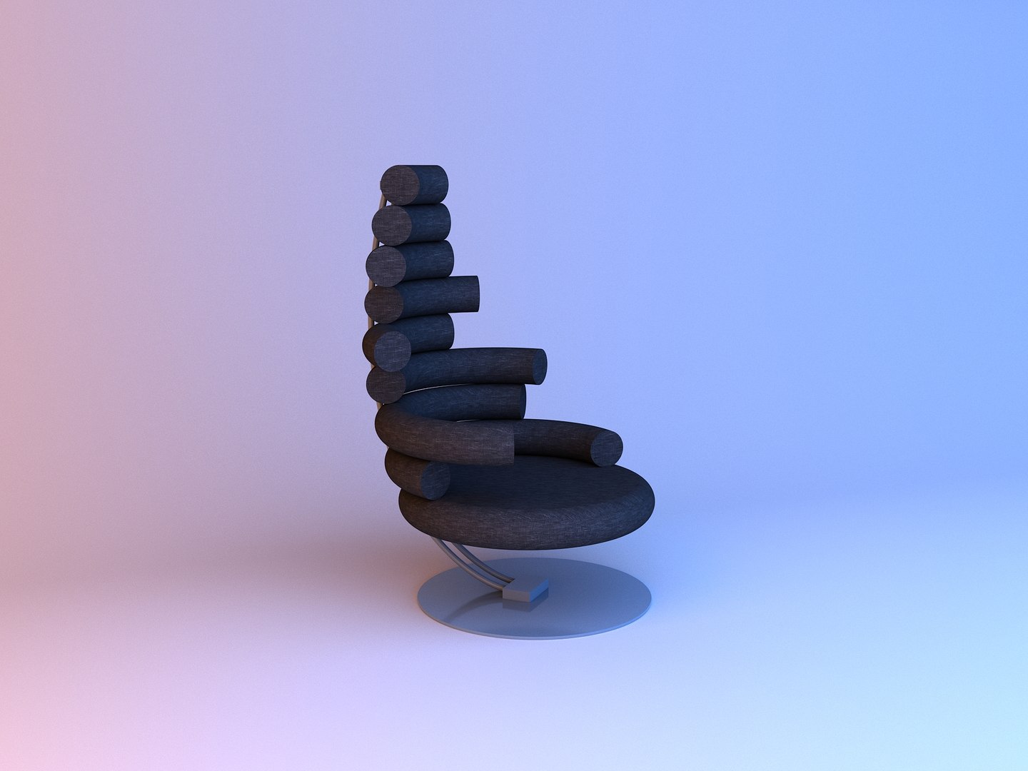 3D 3xr Chair Adjustable Rotatable Lounge - TurboSquid 1735889