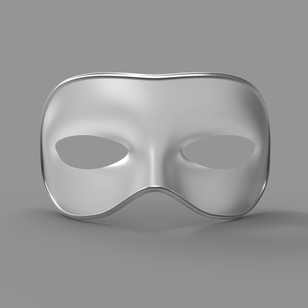 3d Classic Mask Model