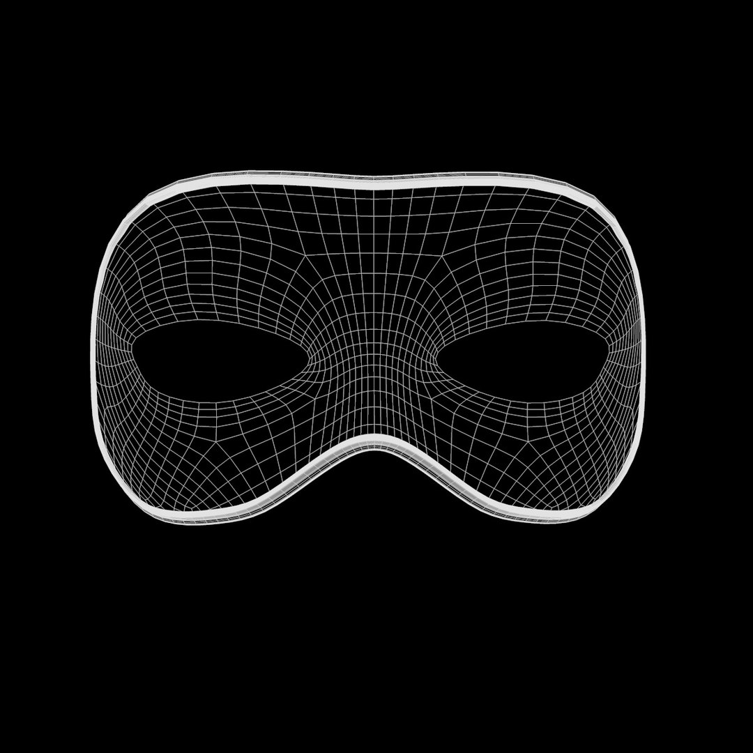 3d Classic Mask Model
