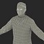 Männlicher Afroamerikaner-Chirurg 4 manipuliert für Modell Maya 3D