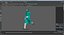 Männlicher Afroamerikaner-Chirurg 4 manipuliert für Modell Maya 3D