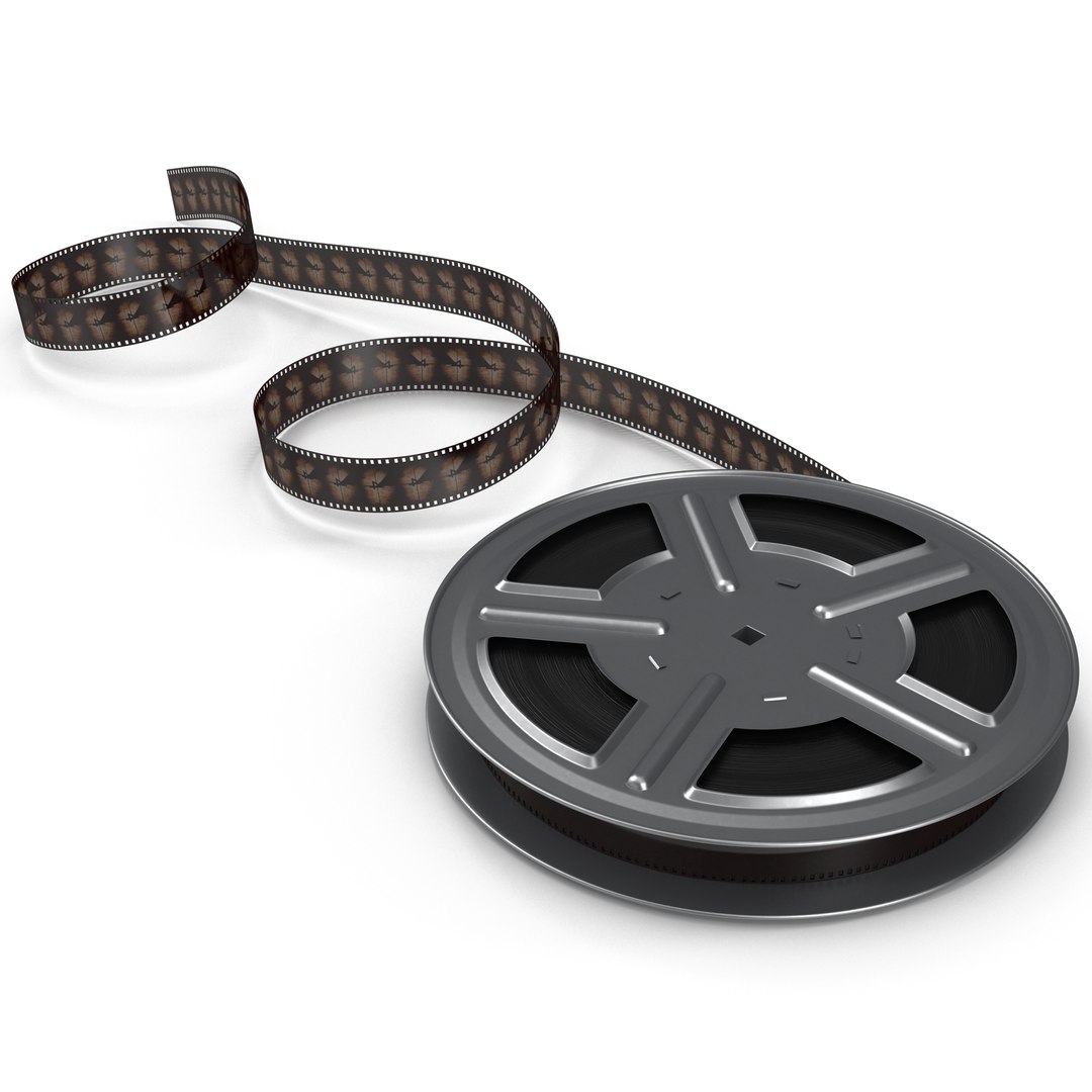 Video Film Reel 2 3D model preview