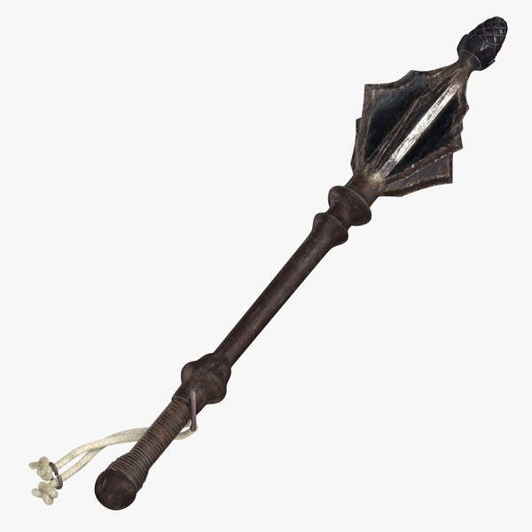 3D mace morning star TurboSquid 1257247