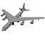 3d model aircraft b52 bomber