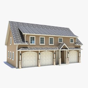 3D Carriage house 02
