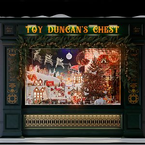 3D Toystore showcase model
