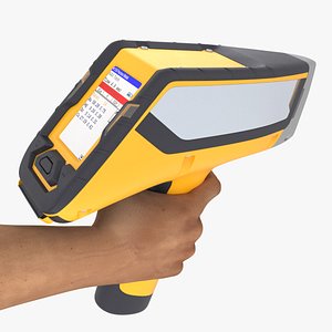 Portable XRF Scanner Held by Man model