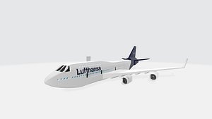 Boeing 747 Lufthansa Airlines