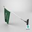 Wall Flag Saudi Arabia T2