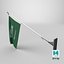 Wall Flag Saudi Arabia T2