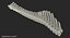 Animal Spine Vertebrae Bones 2 3D Model