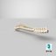 Animal Spine Vertebrae Bones 2 3D Model