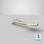 Animal Spine Vertebrae Bones 2 3D Model