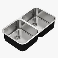 Sink Blanco Stellar Equal Double Color
