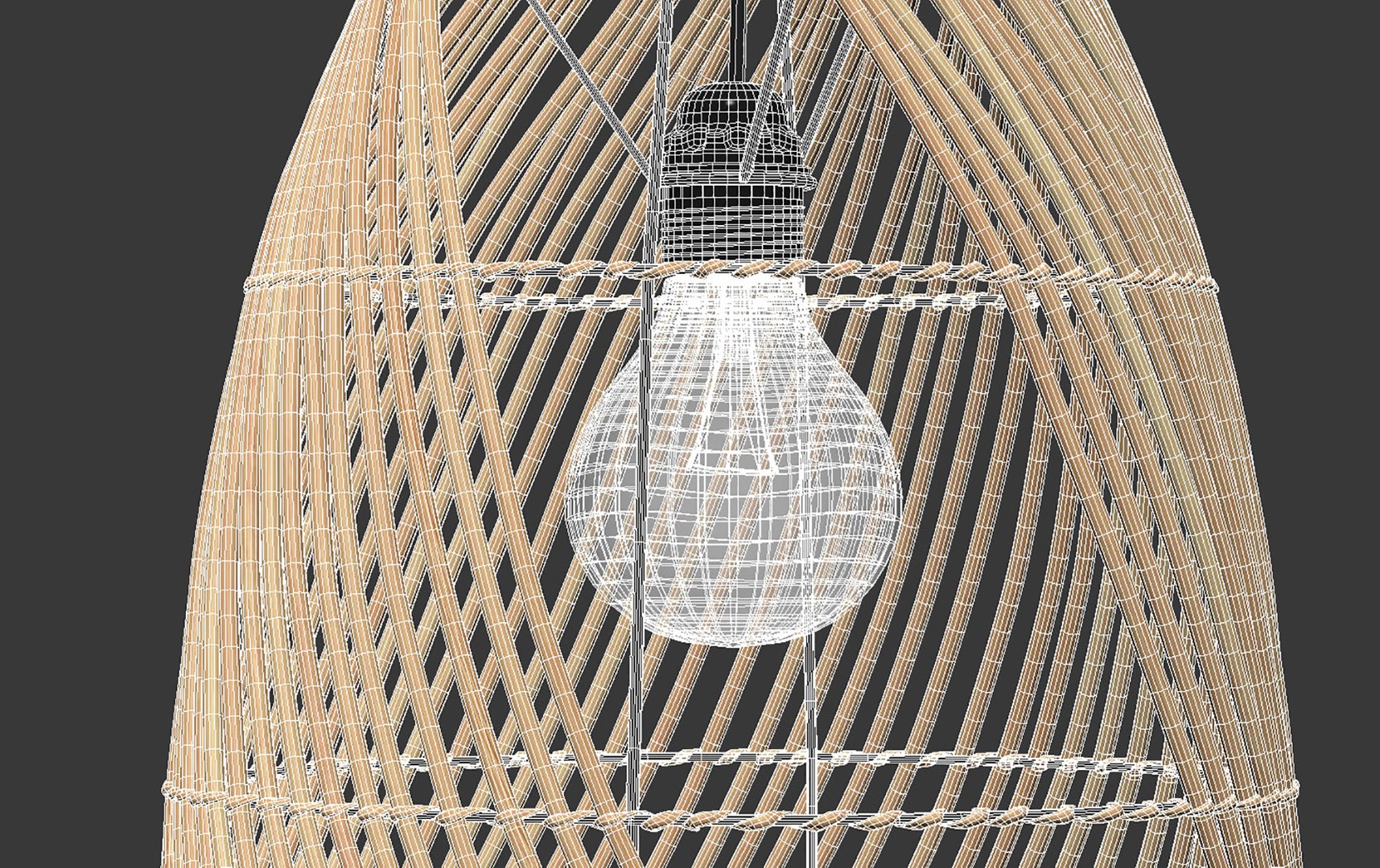 Tylway Lamp Rattan 3D Model - TurboSquid 1954256