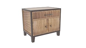 Glendora Solid Wood Storage Cabinet