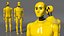 Yellow Crash Test Dummy Rigged