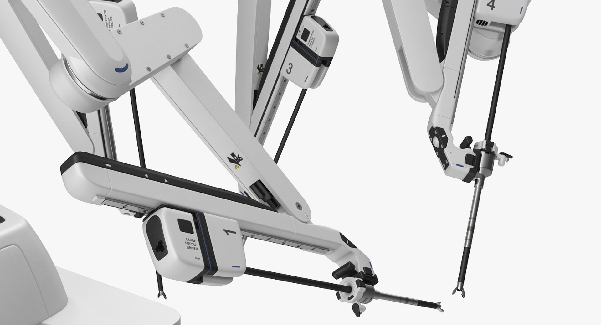 surgical robotic da vinci 3D https://p.turbosquid.com/ts-thumb/7S/wiuEgk/2SjLwyPE/surgicalroboticsystemdavincisirigged3dmodel008/jpg/1511136470/1920x1080/fit_q87/fdd03c4f8849b3e38b40b7bdd77263888e2ce484/surgicalroboticsystemdavincisirigged3dmodel008.jpg