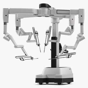 surgical robotic da vinci 3D