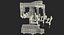 Surgical Robotic System da Vinci SI Rigged for Maya