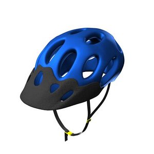 bicycle helmet 3d model
