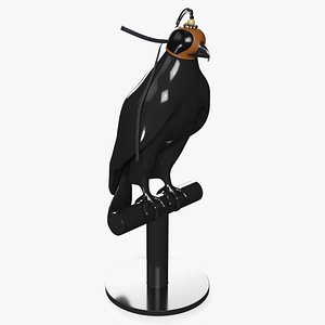 Falcon Dummy with Leather Hood