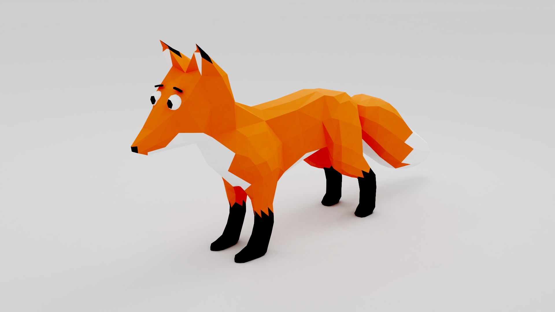 Rigged Fox 3D Model - TurboSquid 1297669
