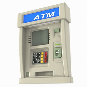 Cartoon ATM Machine