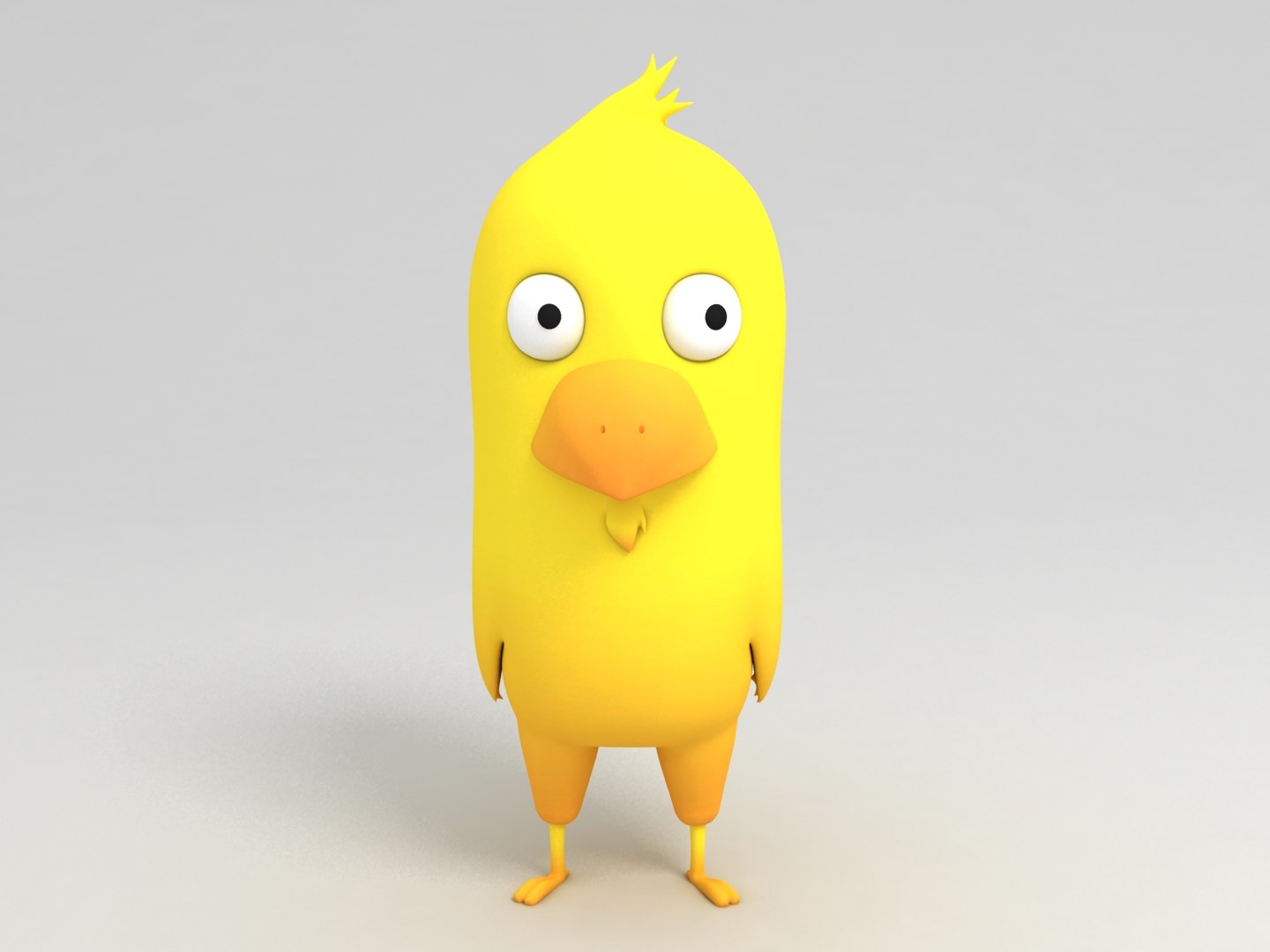 Chicky Mascot Model - TurboSquid 1159210