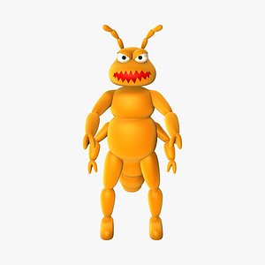 character louse 3D