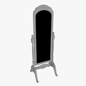 3D Floor mirror Marseille model