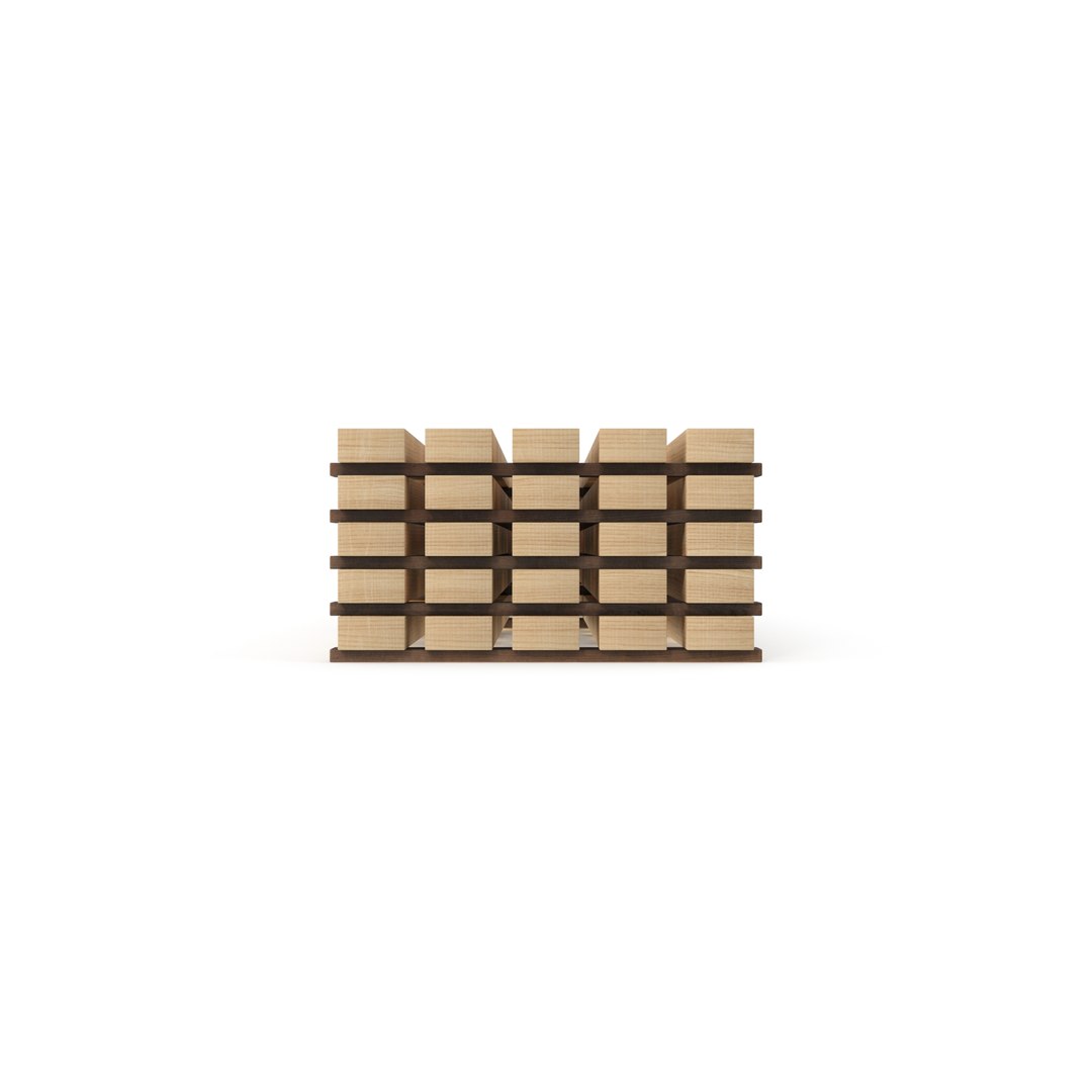 3D Wood Stack Model - TurboSquid 2161745