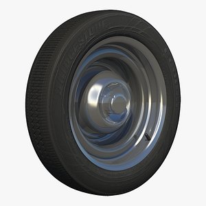 3d model rim old school