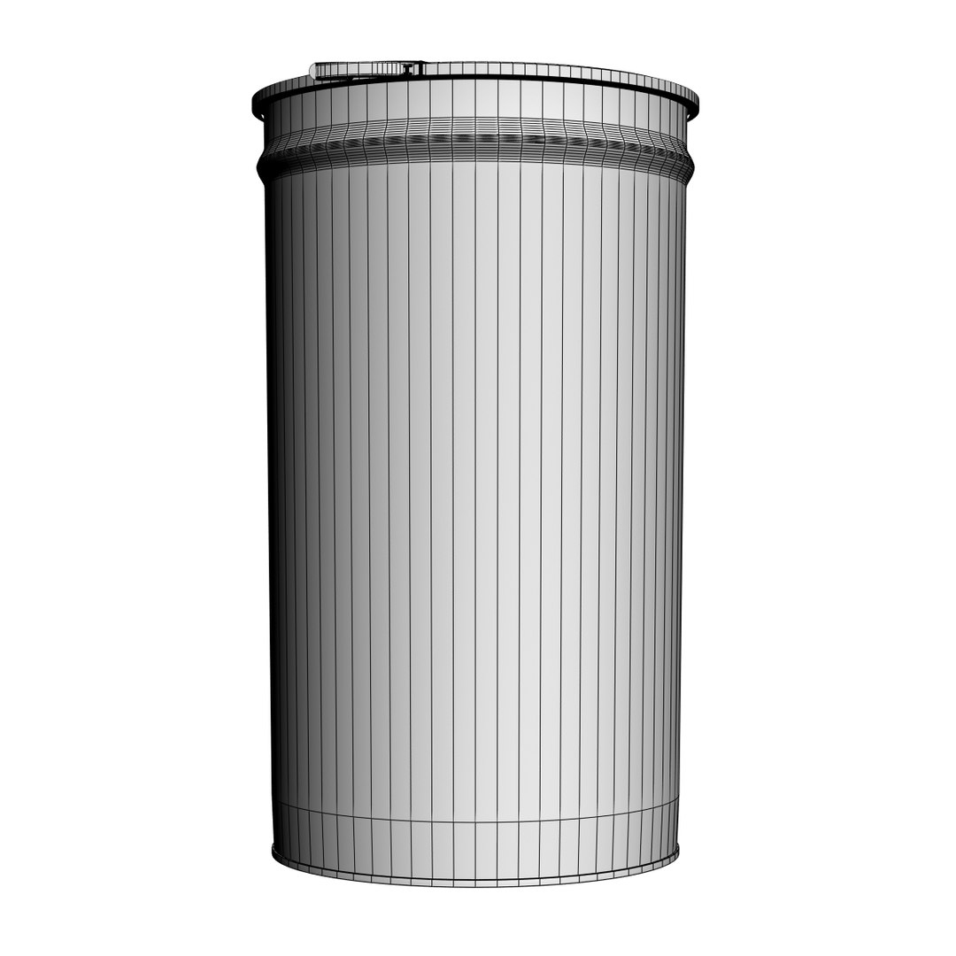 3D Model Tapered Metal Barrel Rings - TurboSquid 1361320