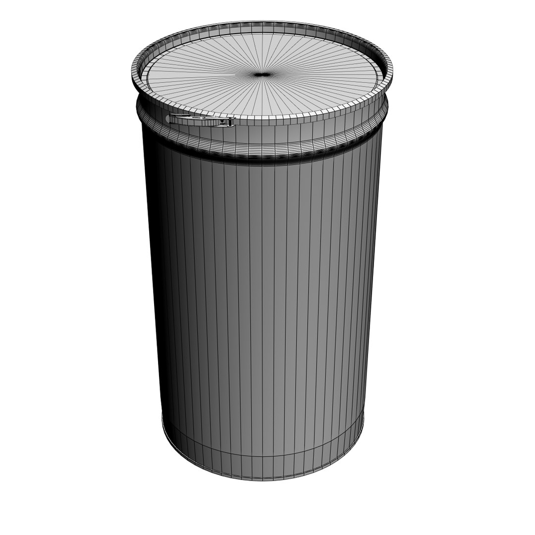 3D Model Tapered Metal Barrel Rings - TurboSquid 1361320