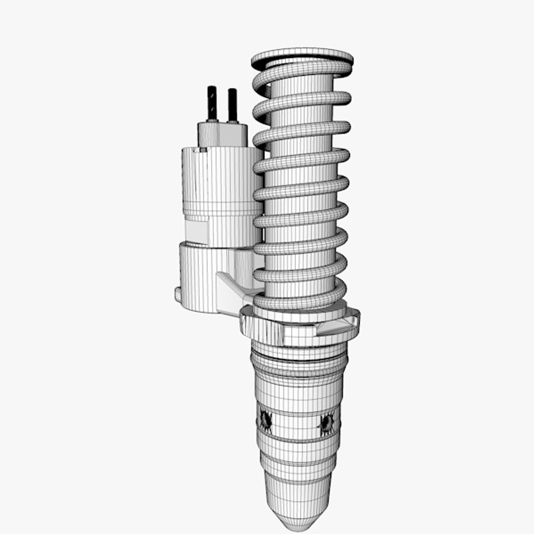 Injector Engine Industrial C4d