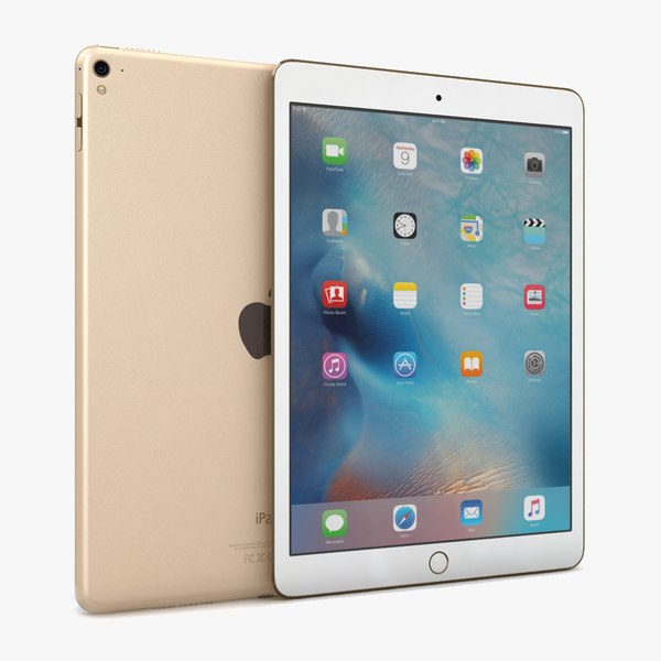 apple ipad pro 9 3d model